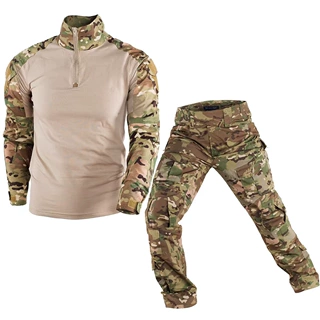 夏季CP迷彩青蛙服套装男式特种兵军迷沙漠蛙服迷彩服黑色作训服