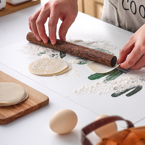 Chicken wing wooden rolling pin large-sized dumpling wrapper special roller rod pressing stick rolling pin household extended noodle stick