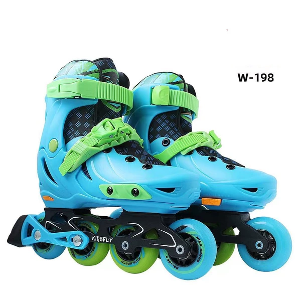 Blue shoes
