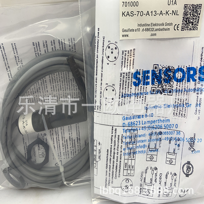 专业全新感应开关KAS-70-34-S-M32-PTFE/V2A A质保一年
