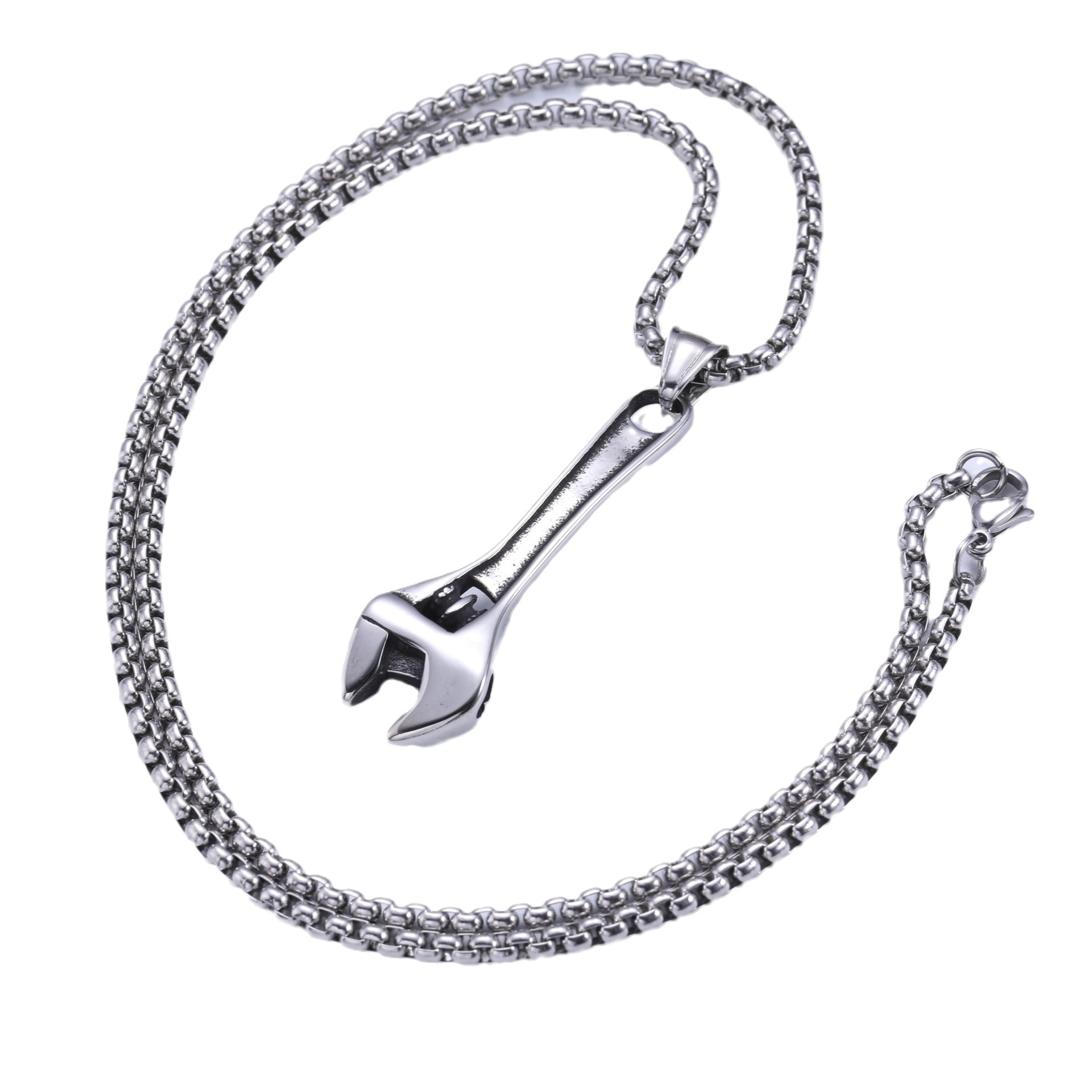 retro wrench for men and women stainless steel