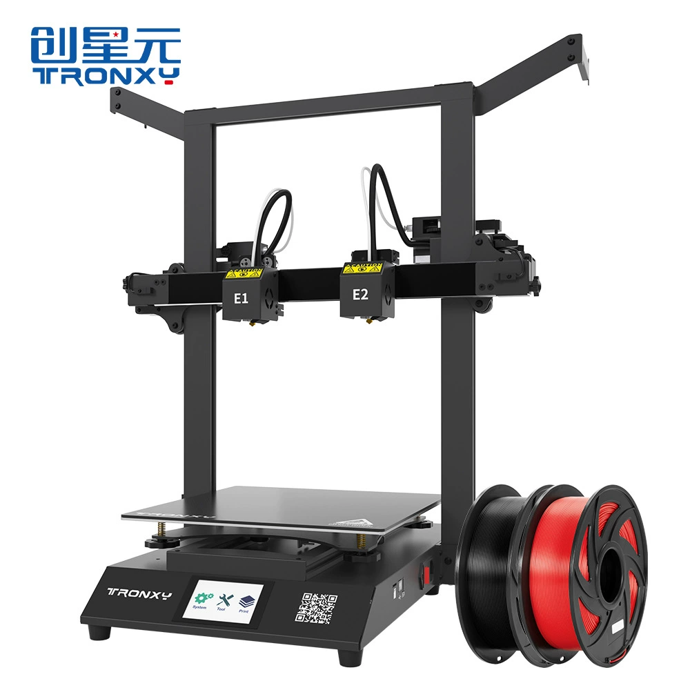 Chuangxingyuan Независимый двухголовый 3D принтер промышленного уровня DIY Hand-Office Gemini S поддерживает генерацию выдачи