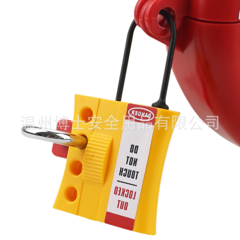 工业安全锁具设备loto上锁挂牌电力停工多人管理尼龙绝缘搭扣锁
