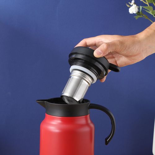 Manufacturer wholesale old white tea stewing teapot portable hot water bottle large capacity insulated coffee pot household stewing tea brewing teapot 