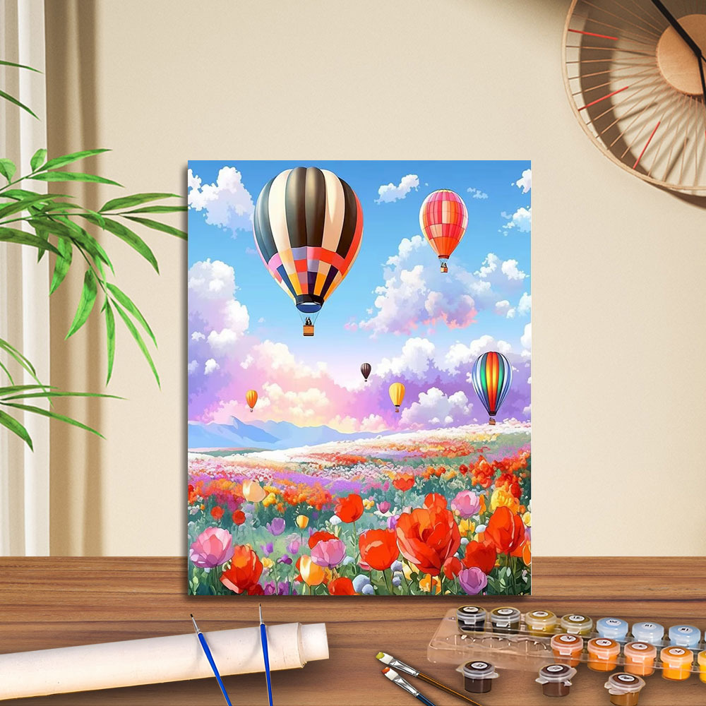Transfronterizo jitdiy agente de pintura al óleo digital fabricantes al por mayor puestos de pintura al óleo artesanal pintura decorativa Amazon relleno de color