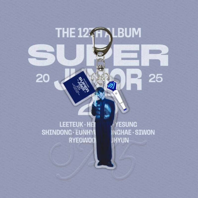 25年SUPER JUNIOR亚克力钥匙扣物料钥匙扣背包挂件金希澈李东海|undefined