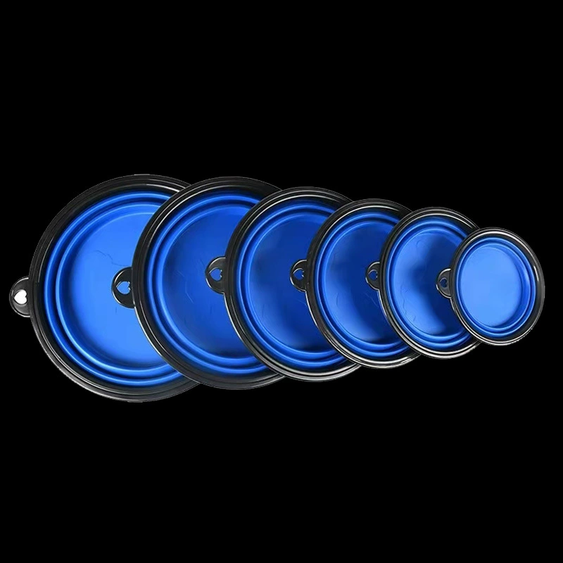 Трансграничные взрывы миска для собак миска для кошек портативная уличная собака для кошек и собак Складная миска для домашних животных