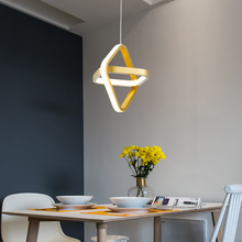北欧餐厅灯具现代简约创意个性吧台玄关卧室床头饭桌单头小吊灯