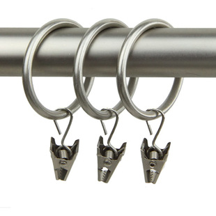 In stock metal curtain clip Roman ring clip hanging ring curtain ring hook curtain accessories clip