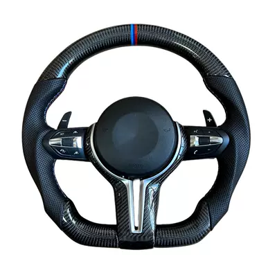 Suitable for Bmw Steering Wheel M3/M6/M5/M4X1234 Series 567Gt Series Carbon Fiber Led (Steering wheel) - m3m6-carbon-fiber-version