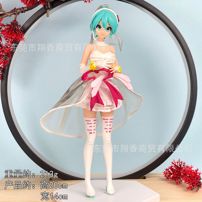 包邮灰姑娘初音手办睡美人长发洛天依公主水手服摆件批发代发|undefined