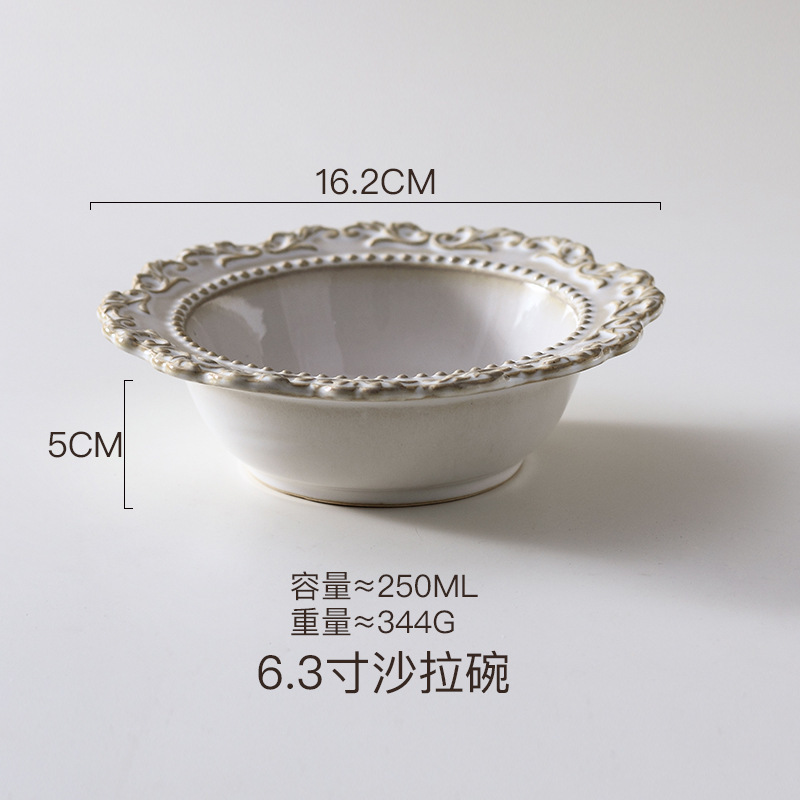 6.3 -inch salad bowl (40/box)