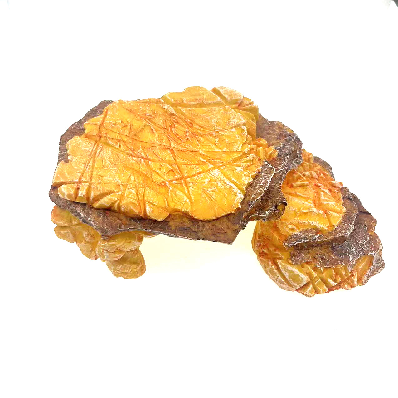 Paisajismo decoración sumergida agua roca escondite Mesa pequeño animal casa resina material productos