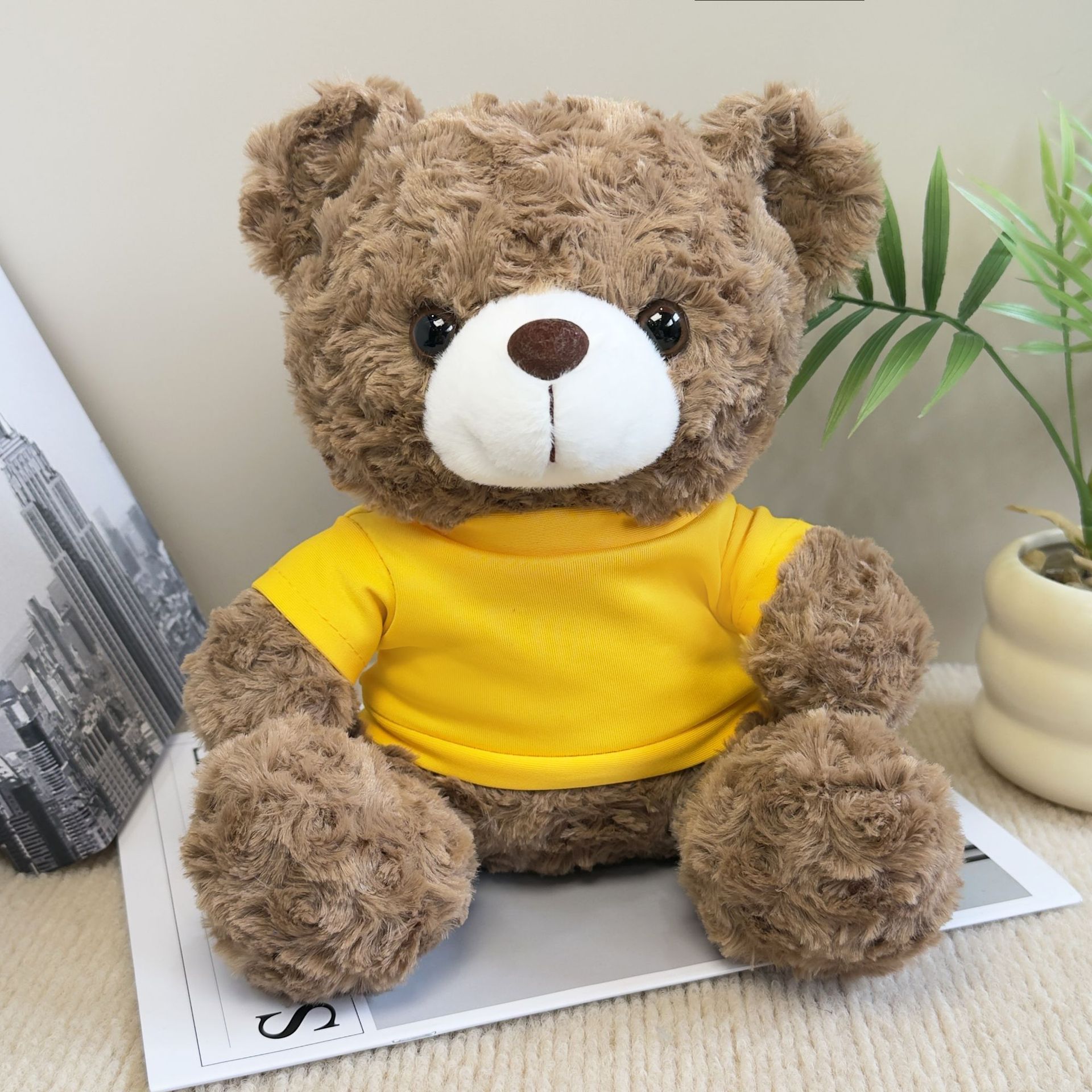 Osos de peluche abrazar osos muñecas muñecas agarrar muñecas regalo para niños impresión LOGO regalo juguetes de peluche