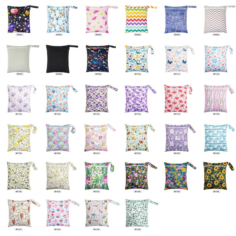 Baby Waterproof Diaper Bag Wet Bag Outing Storage Travel Portable Bag Diaper Changing Bag Baby Waterproof Diaper Bag Wet Bag Outing Storage Travel Portable Bag Diaper Changing Bag