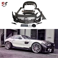 Подходит для Mercedes-Benz AMG GT Imp модель: большой обвес из карбона и стекловолокна, боковые юбки, задний спойлер, задний сплиттер.