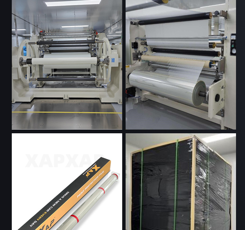 Cross-border wholesale XAP-TPU invisible car clothing 7.5MIL paint protective film self-healing hydrophobic highlight body PPF