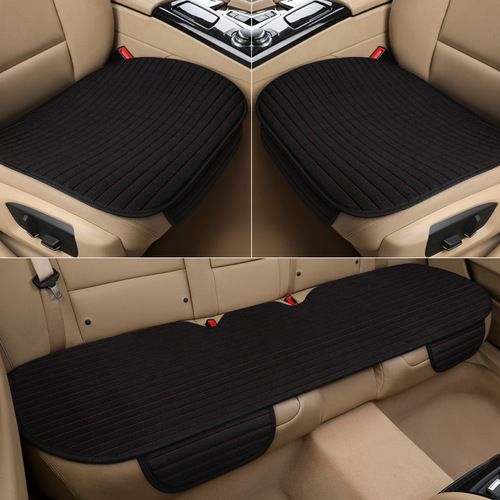 Universal Four-Season Auto Seat Cushion Set with Breathable, Anti-Slip, and Wear-Resistant Design - Cross-Border Wholesale Car Mat