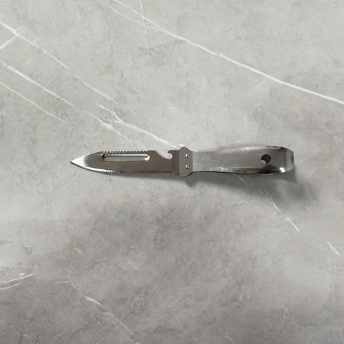 Manufacturer multifunctional stainless steel goose feather clip pig hair clip scraper melon planer fruit knife peeler