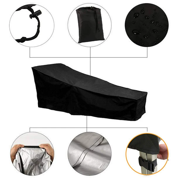 Трансграничная 210D ткань Оксфорд балкон кресло водонепроницаемый чехол садовое кресло пылезащитный чехол наружное кресло солнцезащитный чехол