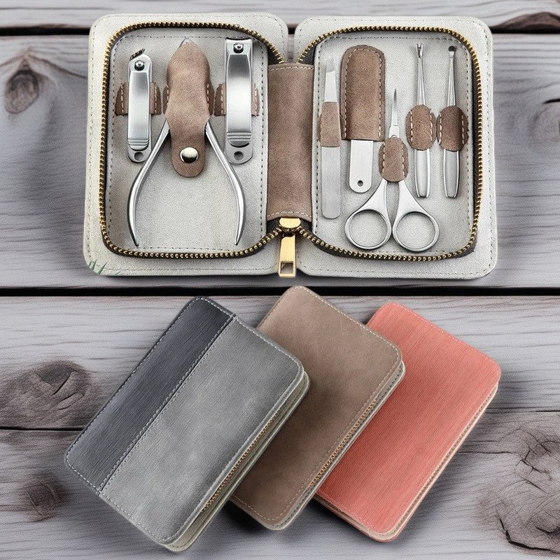 German Stainless Steel Nail Clipper Set, Complete Set for Home Use, High-End Men's and Women's Nail Care, Anti-Splash Manicure Tools German Stainless Steel Nail Clipper Set, Complete Set for Home Use, High-End Men's and Women's Nail Care, Anti-Splash Manicure Tools
