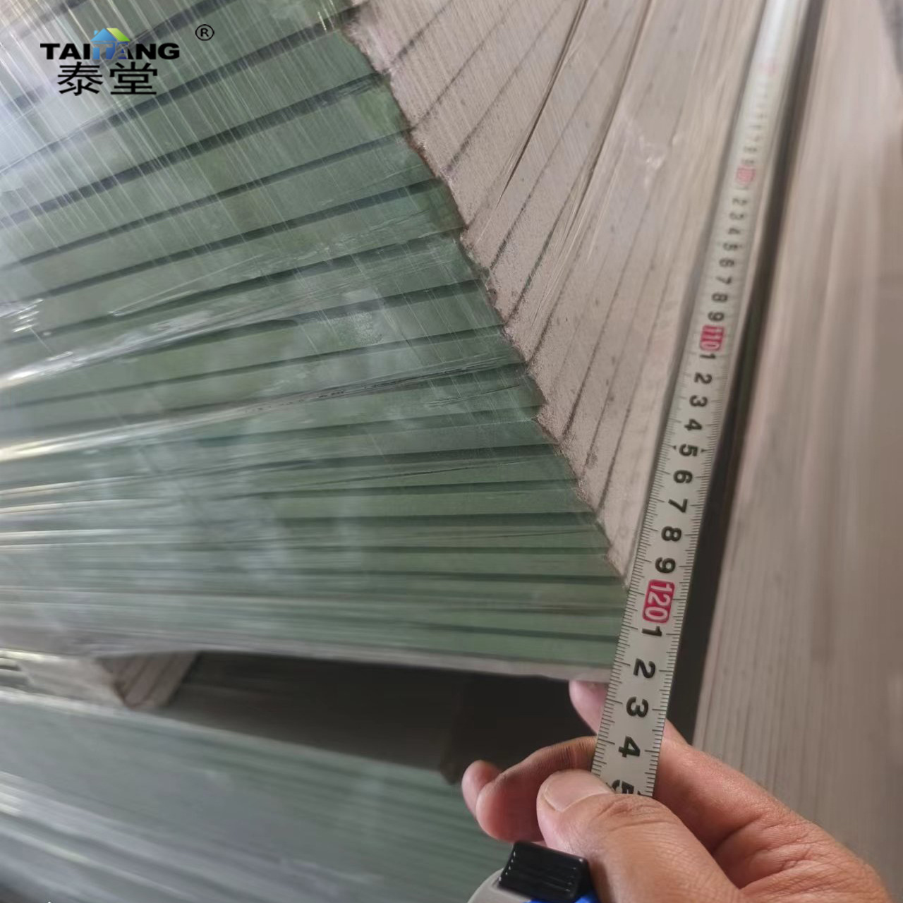 Tablero de yeso a prueba de humedad estándar australiano 9.5mm Tablero de yeso para mejoras para el hogar Techo de techo Tablero de yeso 12mm