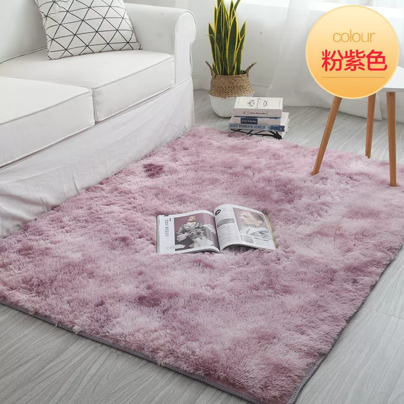 Thick plush carpet, bedroom, living room, bay window, live broadcast room, photo taking, large area full of girly style soft floor mats