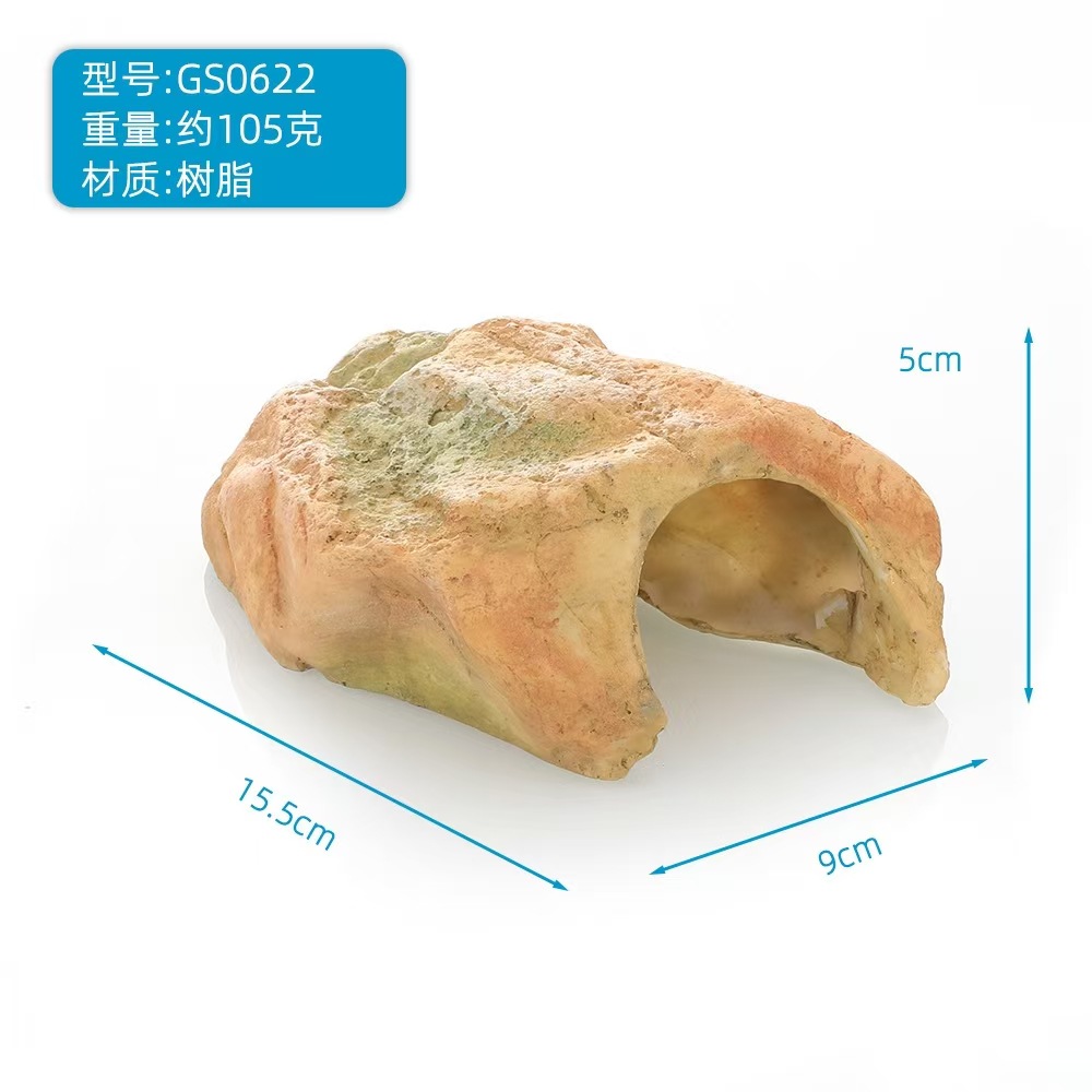 Mascota trepadora, tortuga, terraza trepadora, araña, hámster, lagarto, guardián, serpiente, refugio, decoración de resina, decoración, descanso, decoración, alimentación