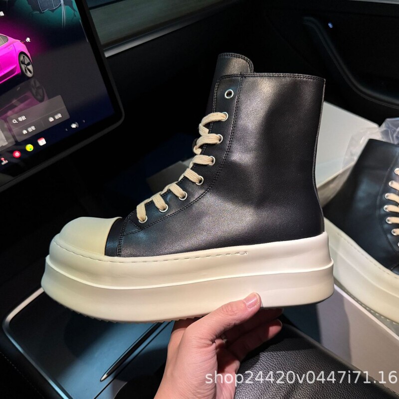 Unisex high top platform sneakers all-season breathable Unisex high top platform sneakers all-season breathable