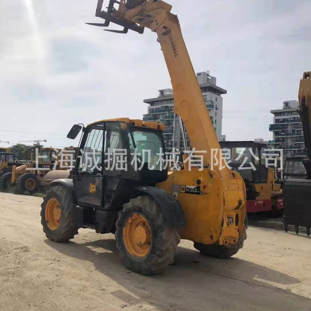 二手JCB挖掘装载机，伸缩臂叉车 JCB