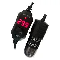 USB микроцилиндр ведро аквариум Цифровой дисплей кварцевый нагревательный стержень мини низкий уровень воды внешнее управление регулируемая температура 5 В безопасное напряжение