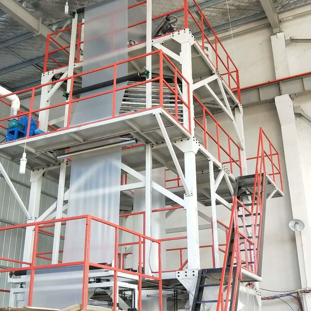 Механическая машина для выдувания пластиковой пленки высокого и низкого давления Hongtong, набор машины для выдувания пленки высокого и низкого давления, машина для выдувания пленки PE