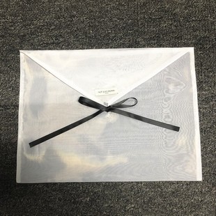 Factory Direct Sales Encrypted Matte Yarn Flip-Top Yarn Bag Cheongsam Silk Scarf Clothing Buckle Yarn Bag Bow Envelope Bag