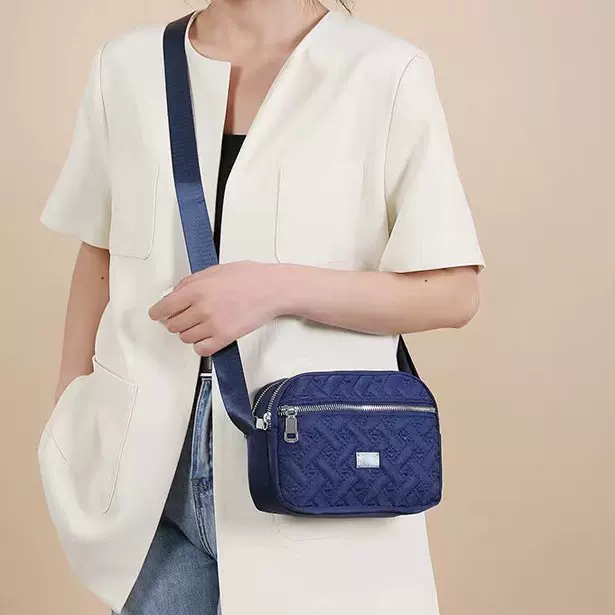 外贸女包斜挎包单肩包绣线方包休闲运动收纳包简单时尚轻便大容量