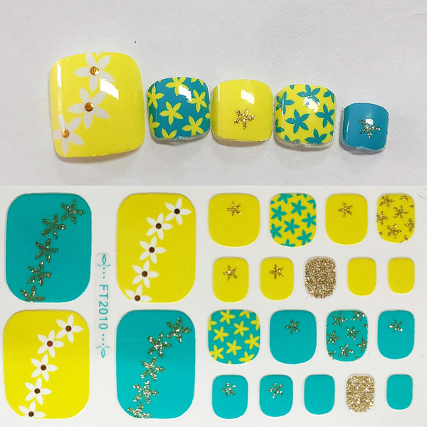 summer fake nails