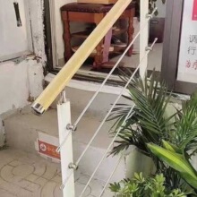 批发家用门口304不锈钢立柱护栏庭院老人儿童楼梯扶手阳台围栏杆