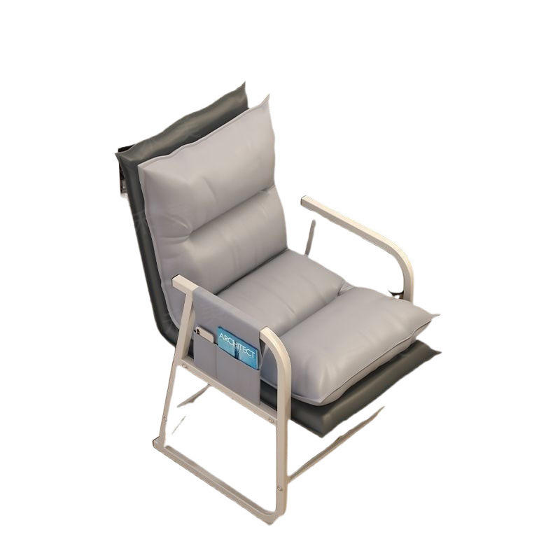 Silla de computadora confortable silla de perezoso dormitorio de estudiantes sofá silla plegable silla de respaldo para una sola noche de ocio