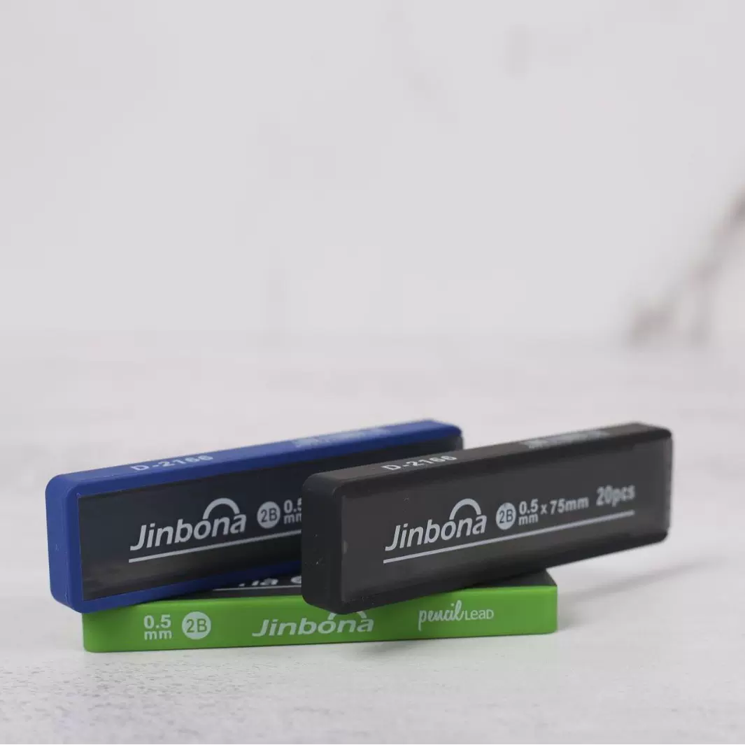 树脂铅芯管装03050709盒装笔芯环保材质精细制图多色学生不易断芯