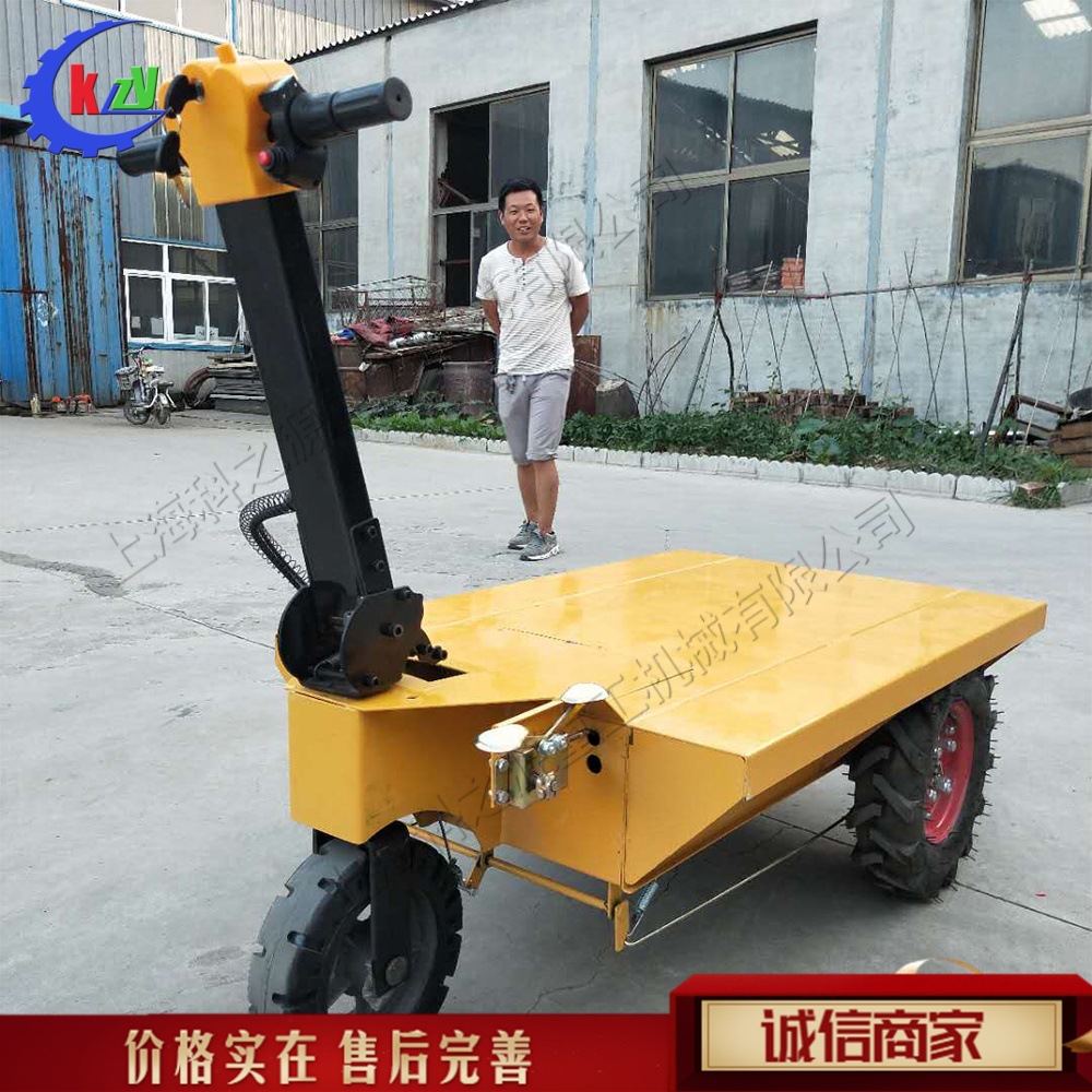 电动楼道电梯手推平板车 三轮室内装修搬运拉砖车 加气砖运输车