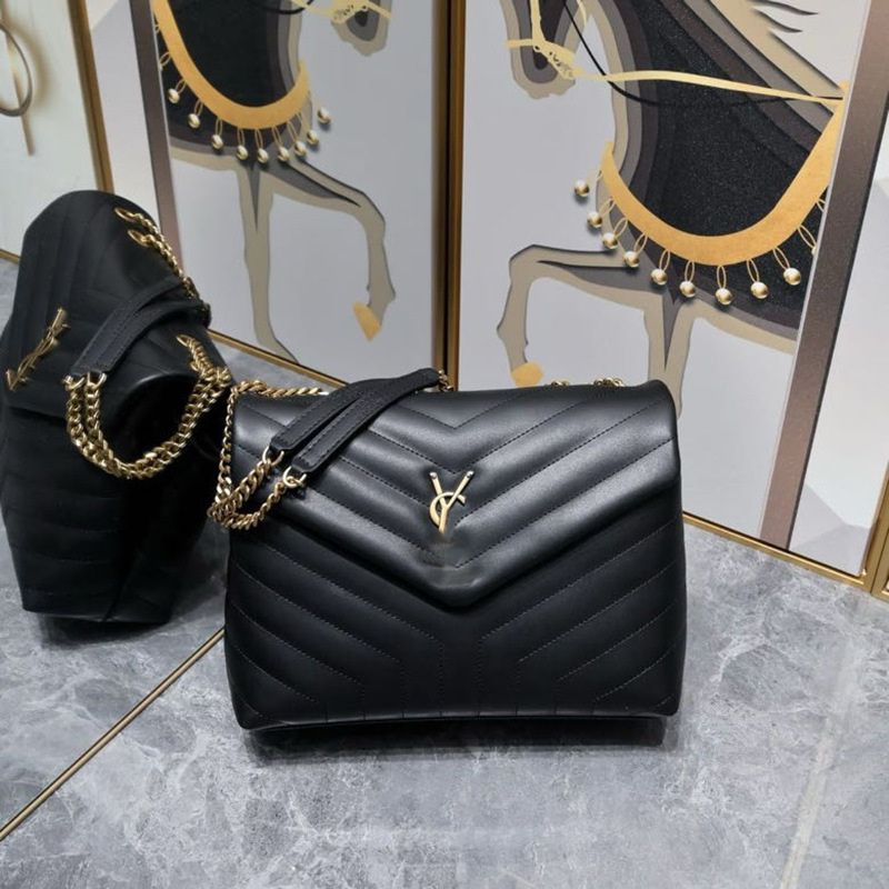 Joyas de lujo de gran marca 2024 nuevo bolso de cuero de mujer Yang shulin paquete postal de ocio y moda con cadena lingge