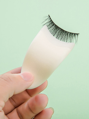 Fool False eyelashes Aid Plastic soft Tweezers False eyelashes Clamp Does not hurt the eyes Approachable