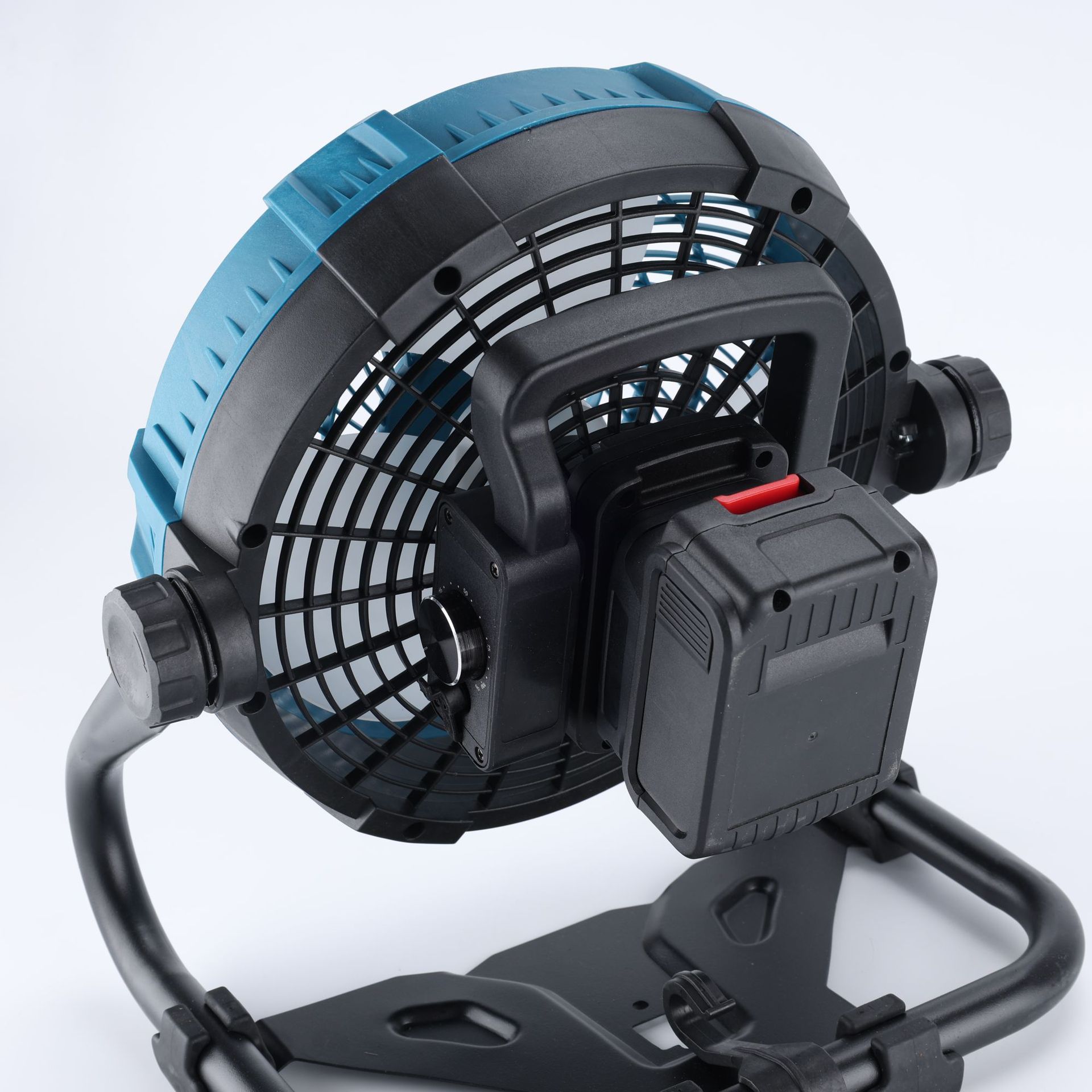 Ventilador de litio de alta potencia de 12 pulgadas comercio exterior multifuncional camping ventilador eléctrico portátil recargable ventilador de litio industrial
