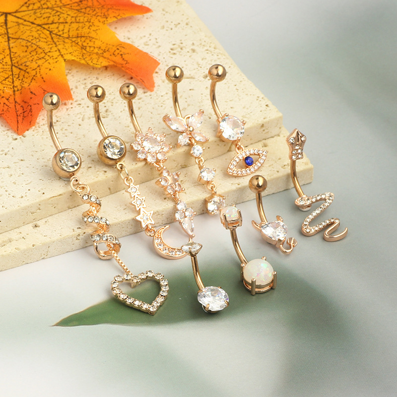 Labret piercing jewelry detail image