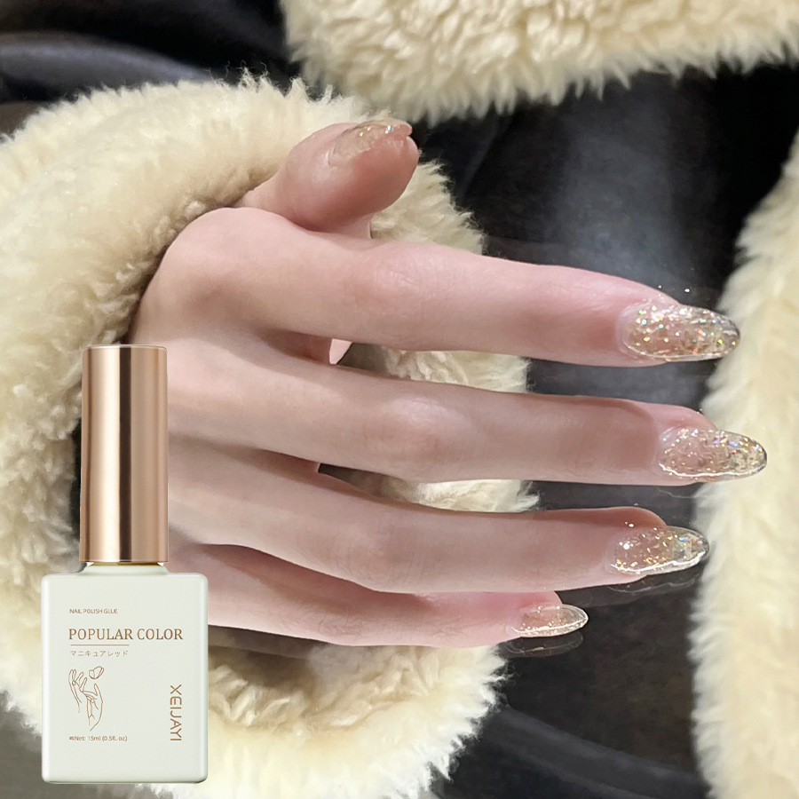 Pure Color new white nail polish glue nude transparent high-grade Nail Polish Nail Polish shop dedicated durable firm Factory wholesale