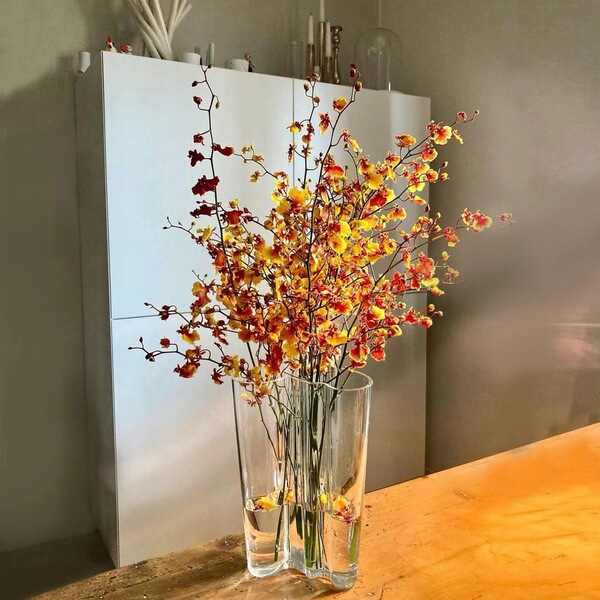 A piece of Finnish legend lake hand -made glass vase simple creative…