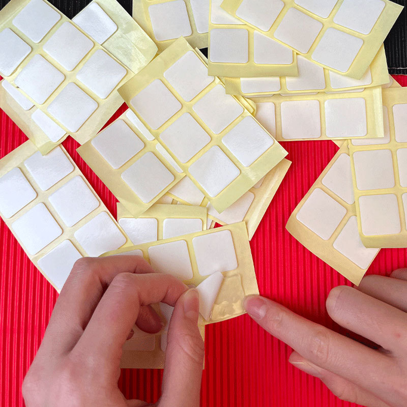 绒布对联专用亚克力双面胶可水洗无痕汽车广告纳米胶带耐高温耐寒