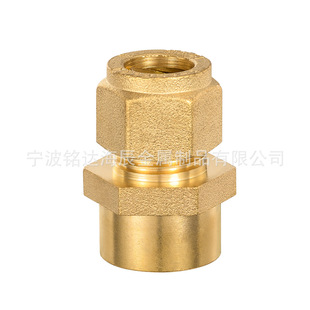 �S�~�p�^����ʽֱͨ�~��Male Female Thread Brass Pipe Fitting