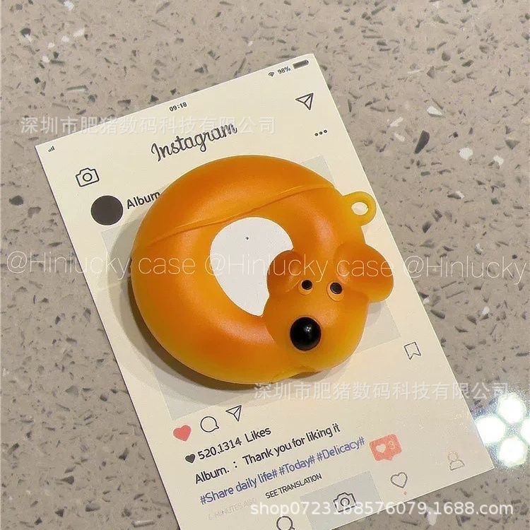 新しい漫画のパターンに適した airpods4 Bluetooth ヘッドフォン カバー Apple 2/3/pro クリエイティブ シリコーン保護カバー|undefined