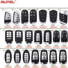 AUTEL IKEYBW003AL BW004AL およびその他の海外版スマートカードカーキー子機卸売