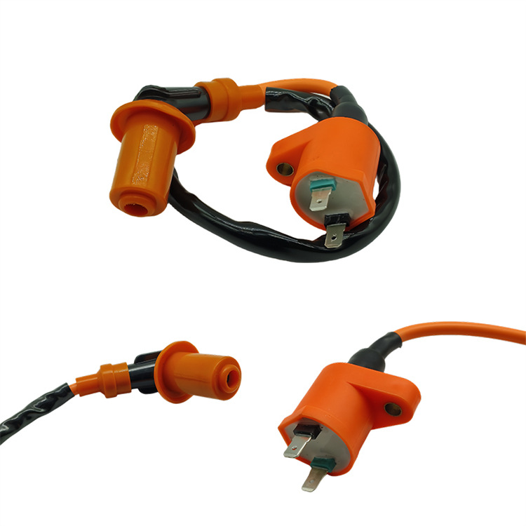 Motorcycle scooter modification accessories GY6 high-voltage package Fuxi Qiaoge ghost fire Xunying ignition coil igniter